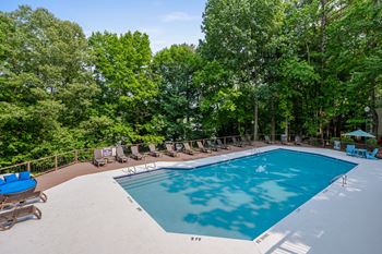 swimming pool with sundeck